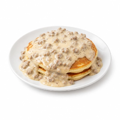 Western Sizzlin Breakfast Pancakes Waffle Sides Sausage Gravy