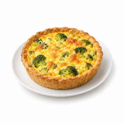 Western Sizzlin Breakfast Quiche Broccoli & Cheese