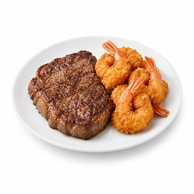 Western Sizzlin Steak & Fried Shrimp
