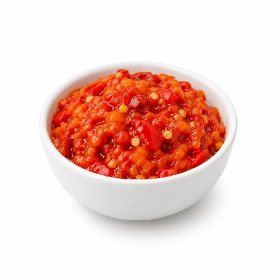Western Sizzlin Cold Buffet Salad Bar Hot Pepper Relish