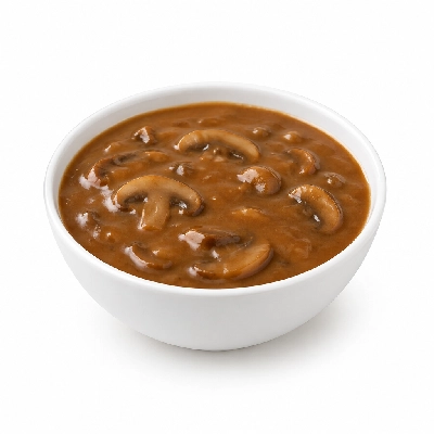 Western Sizzlin Entree Accompaniments Brown Gravy with Mushrooms