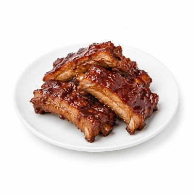 Western Sizzlin Hot Buffet Meat Pork Seafood Chicken Butt with BBQ Sauce