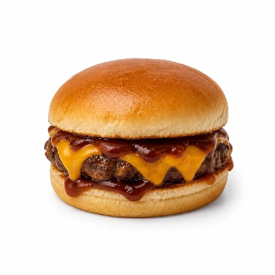Whataburger BBQ Cheddar Burger Jr
