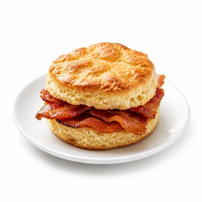Whataburger Biscuit Sandwich with Bacon