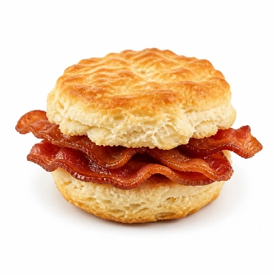 Whataburger Biscuit Sandwich with Bacon Meal