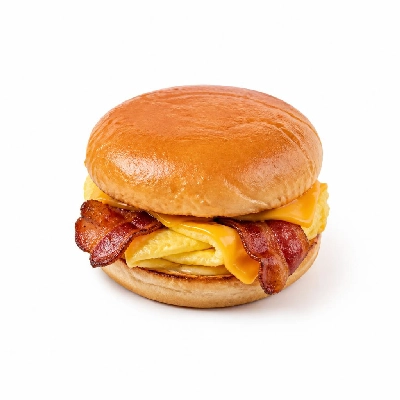 Whataburger Breakfast on a Bun with Bacon