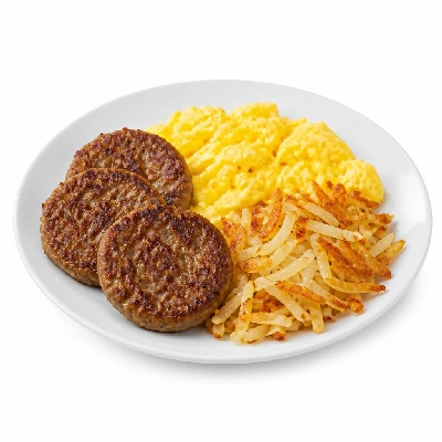 Whataburger Breakfast Platter with Sausage