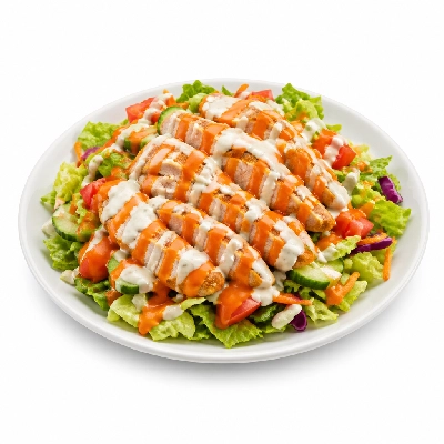 Whataburger Buffalo Ranch Chicken Salad with Spicy Chicken