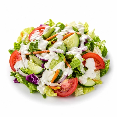 Whataburger Garden Salad with Ranch Dressing