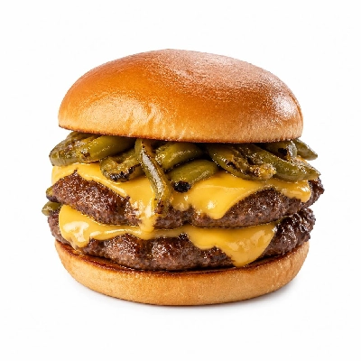 Whataburger Green Chile Double