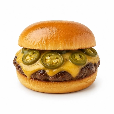 Whataburger Jalapeno and Cheese Burger