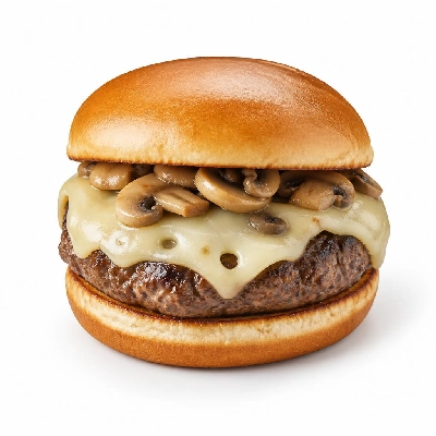 Whataburger Mushroom Swiss Burger