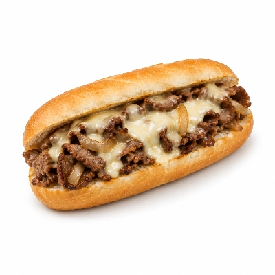 Which Wich Beef Medium Cheesesteak Double Meat