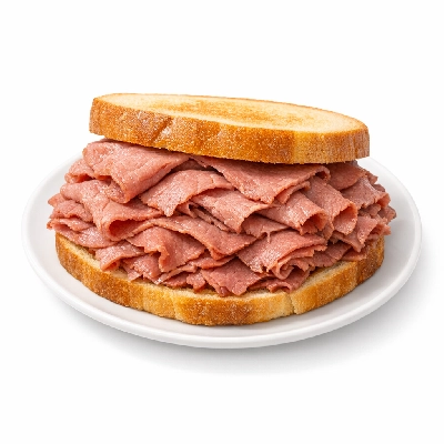 Which Wich Beef Medium Corned Double Meat