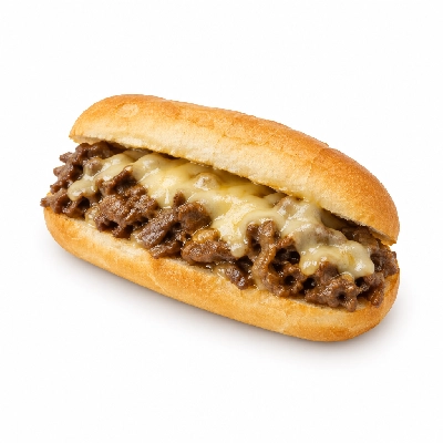 Which Wich Beef Small Cheesesteak Double Meat