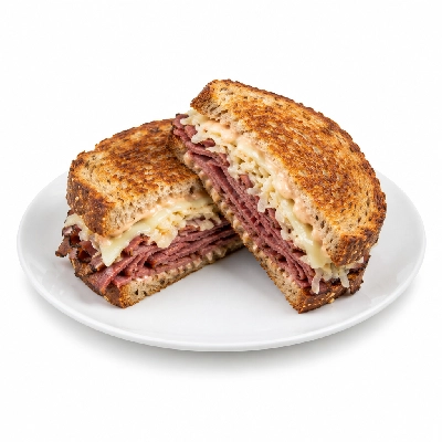 Which Wich Beef Small Reuben Double Meat
