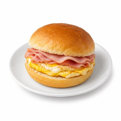 Which Wich Breakfast Large Ham & Egg Double Meat