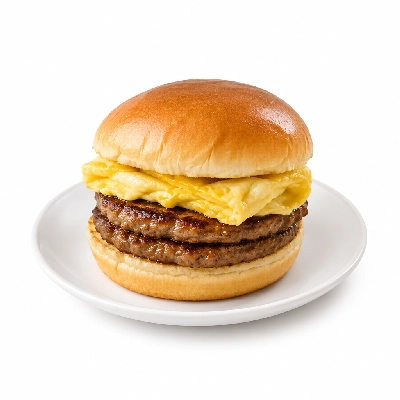 Which Wich Breakfast Large Sausage & Egg Double Meat