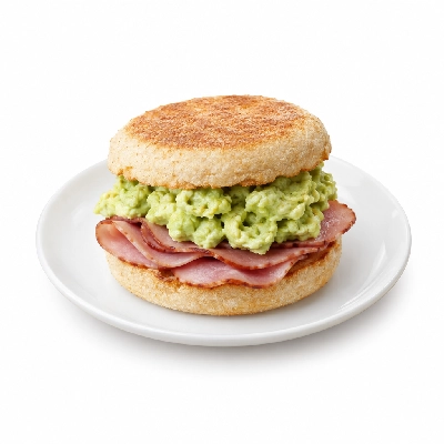 Which Wich Breakfast Medium Green Eggs & Ham Double Meat