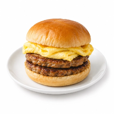 Which Wich Breakfast Medium Sausage & Egg Double Meat
