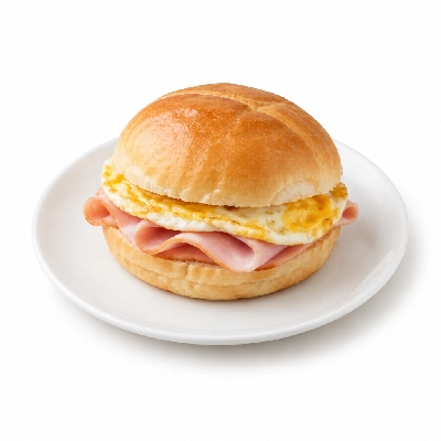 Which Wich Breakfast Small Ham and Egg