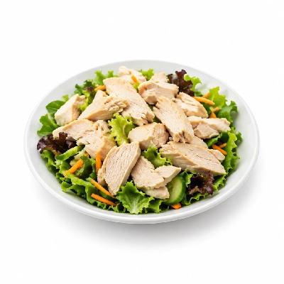 Which Wich Chicken Large Salad Double Meat