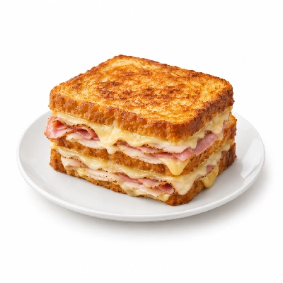 Which Wich Classics Medium Monte Cristo Double Meat