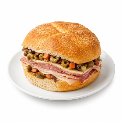Which Wich Italian Large Muffuletta Double Meat