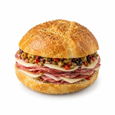 Which Wich Italian Medium Muffuletta Double Meat