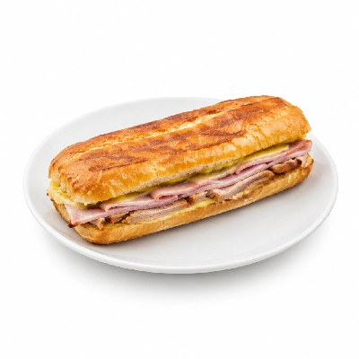Which Wich Large the Cuban Double Meat