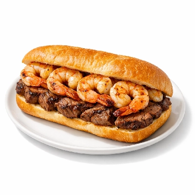 Which Wich Seafood Large Surf & Turf