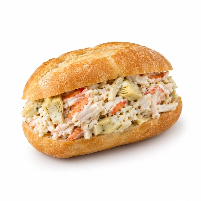 Which Wich Seafood Medium Crab & Artichoke Double Meat