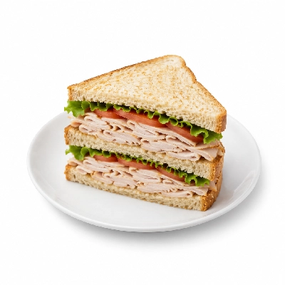 Which Wich Turkey Large Club Double Meat