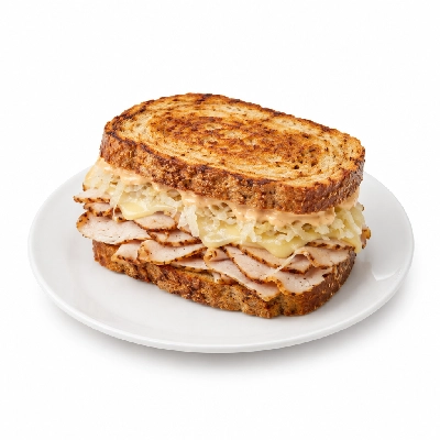Which Wich Turkey Large Reuben Double Meat