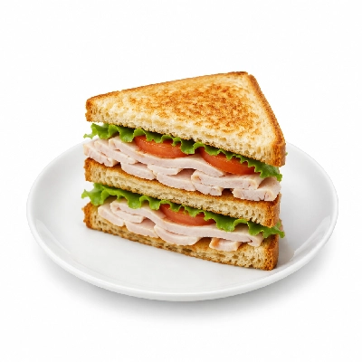 Which Wich Turkey Medium Club Double Meat
