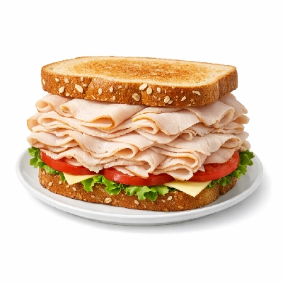 Which Wich Turkey Medium Turkeywich Double Meat