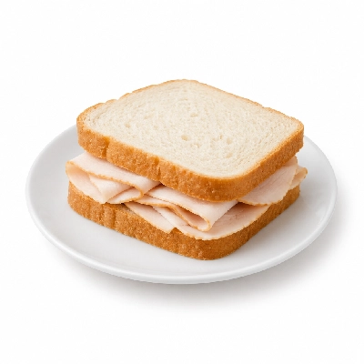 Which Wich Turkey on White Bread Regular