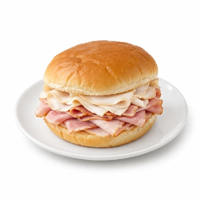 Which Wich Turkey Small Bac-Hammon Double Meat