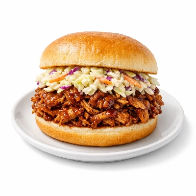 Which Wich Turkey Small BBQ Pork & Slaw Double Meat
