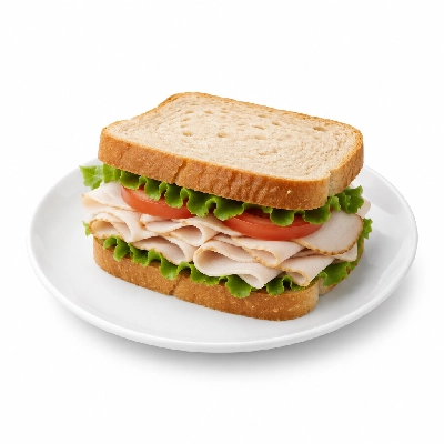Which Wich Turkey Small Club Double Meat