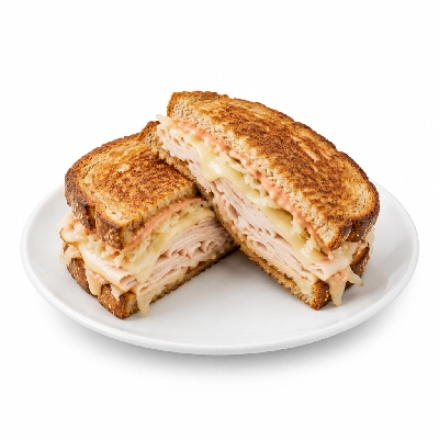 Which Wich Turkey Small Reuben Double Meat