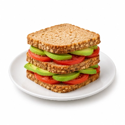 Which Wich Vegetarian Large Tomato & Avocado Double