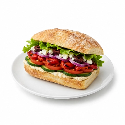 Which Wich Vegetarian Mediterranean Super