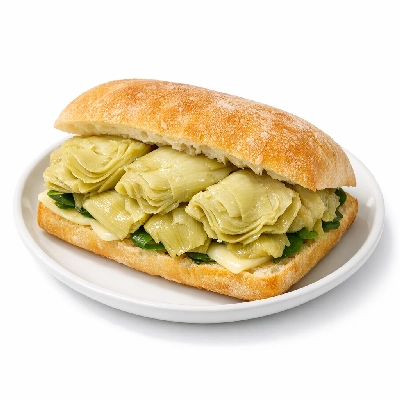 Which Wich Vegetarian Medium Artichoke Hearts Double