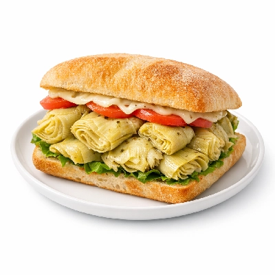Which Wich Vegetarian Small Artichoke Hearts Double
