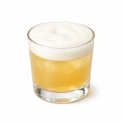 Whiskey sour cocktail
