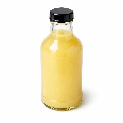 Whiskey sour mix bottled with added potassium and sodium
