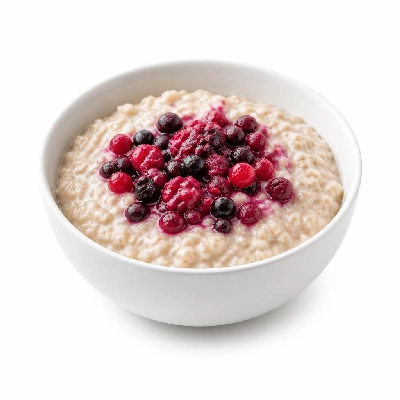 White Castle Breakfast Maple & Brown Sugar Oatmeal with Berry Blend Topping