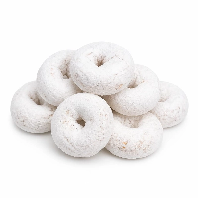 White Castle Breakfast Powdered Sugar Donuts