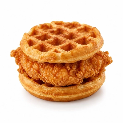 White Castle Crispy Chicken & Waffle Slider